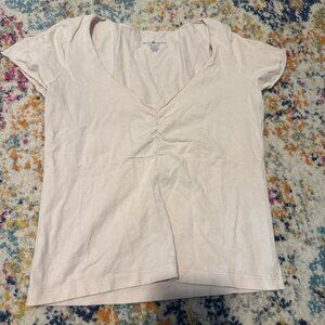 Brandy Melville cinched t shirt